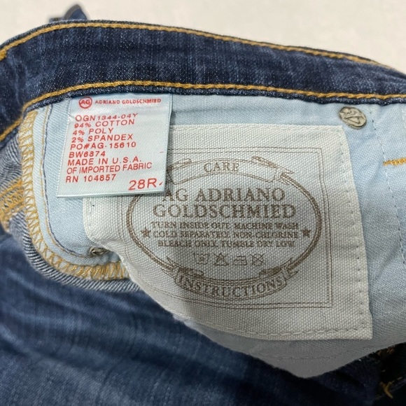 Adriano Goldschmied (AG) Belle Flare women size 28R - Picture 9 of 9